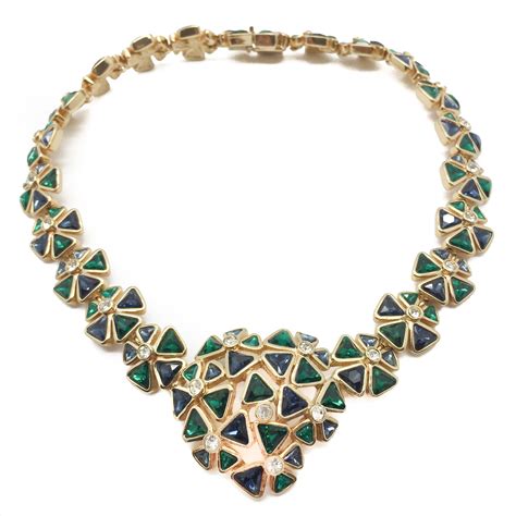 christian dior costume jewelry necklace.